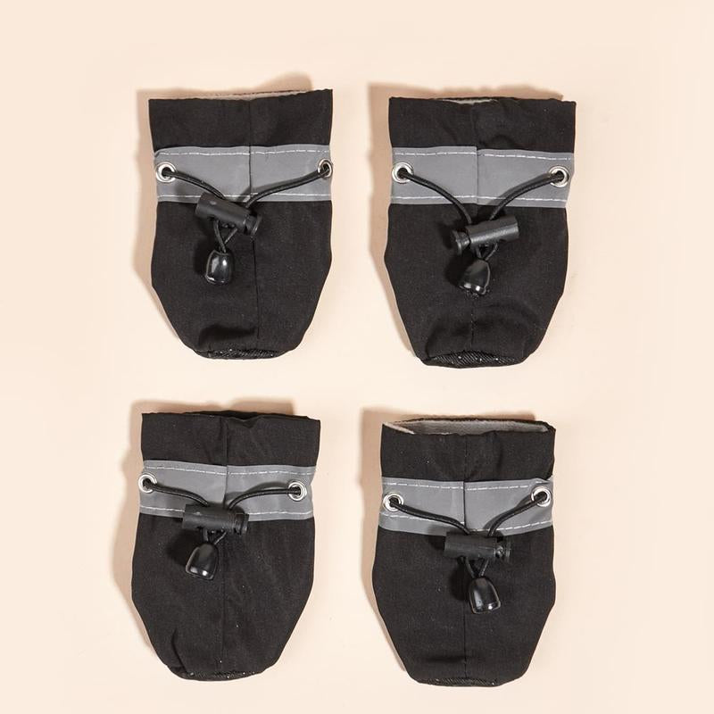 Cat Socks, 4 Counts/Set anti Slip Dog Socks, Pet Foot Covers, Pet Paw Covers, Pet Paw Protector Socks for Outing Walking Hiking & Running, Cat Stuff, Dog Stuff, Dog Supplies Pet Supplies