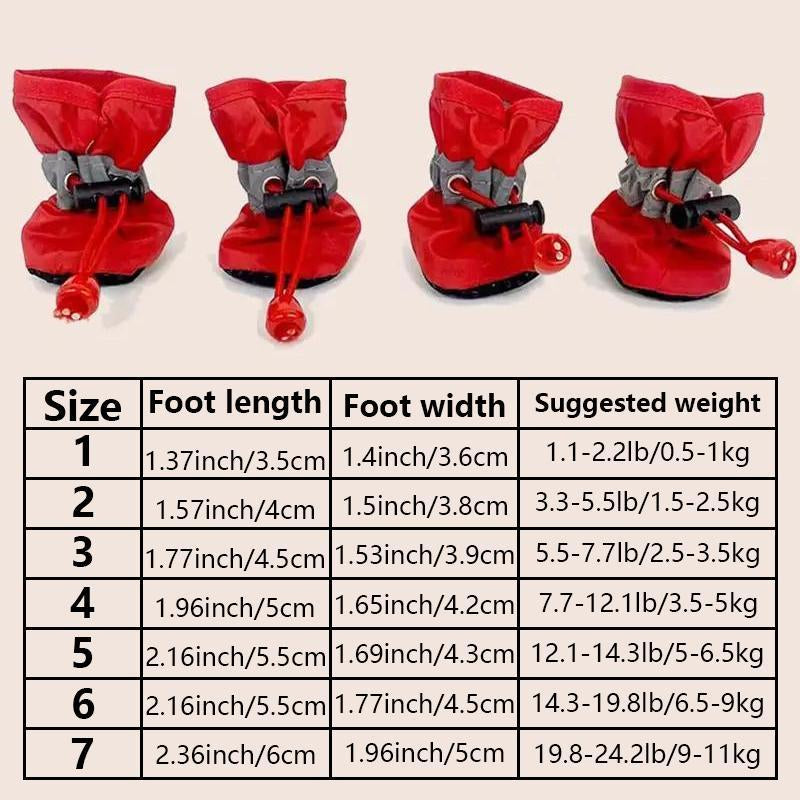 Cat Socks, 4 Counts/Set anti Slip Dog Socks, Pet Foot Covers, Pet Paw Covers, Pet Paw Protector Socks for Outing Walking Hiking & Running, Cat Stuff, Dog Stuff, Dog Supplies Pet Supplies